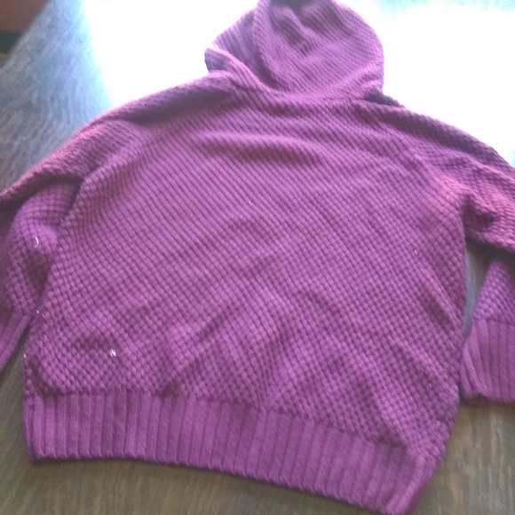 Burgundy knit sweater - Picture 5 of 5